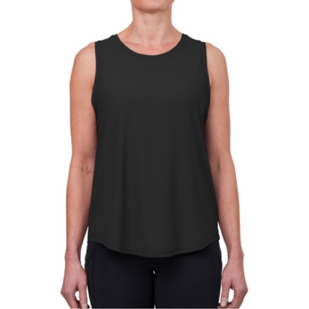☀️Tuff Athletics Active Tank Top Black Small